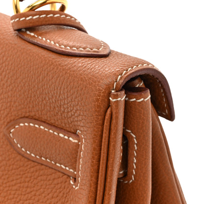 Hermes Togo Kelly Retourne 32 Gold 16 of 22