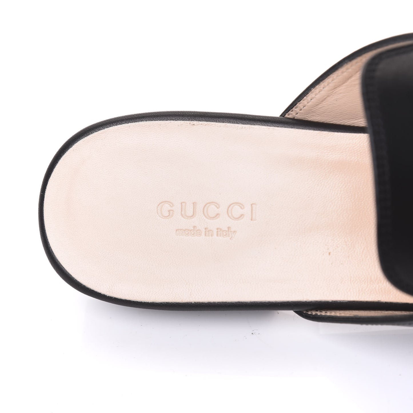 Calfskin Crystal Tiger Embroidered Princetown Slippers 39.5 Black