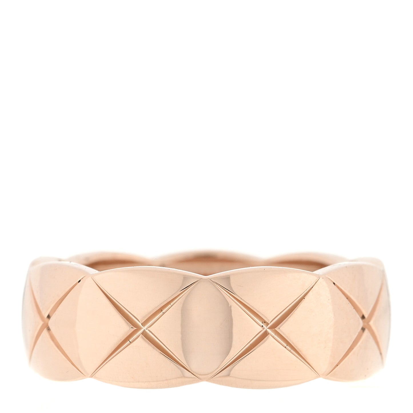 18K Beige Gold Small Coco Crush Ring 52 6