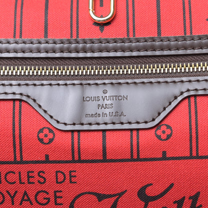 Louis Vuitton Damier Ebene Neverfull GM 6 of 9