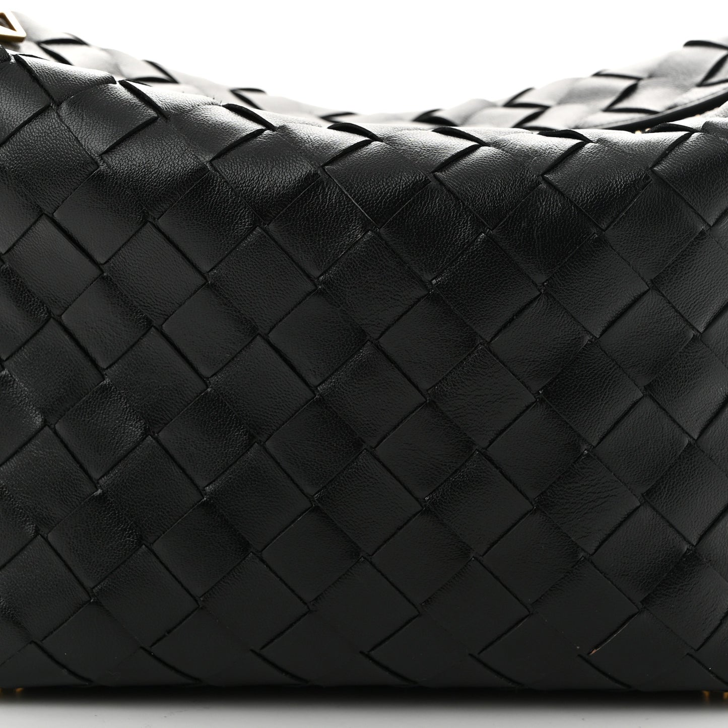 Calfskin Nappa Intrecciato Mini Wallace Black