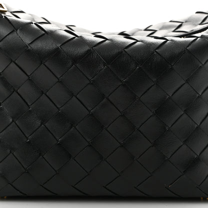 Bottega Veneta Calfskin Nappa Intrecciato Mini Wallace Black 8 of 10