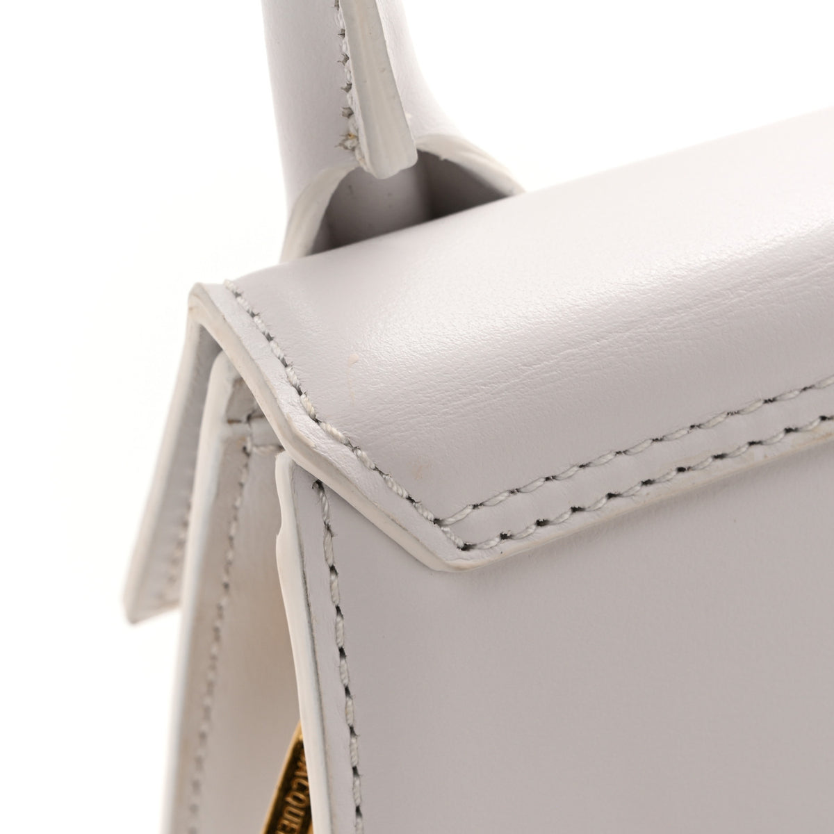 Smooth Calfskin Le Chiquito White