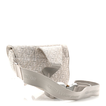 Christian Dior Oblique Mens Saddle Bag Grey 3 of 10