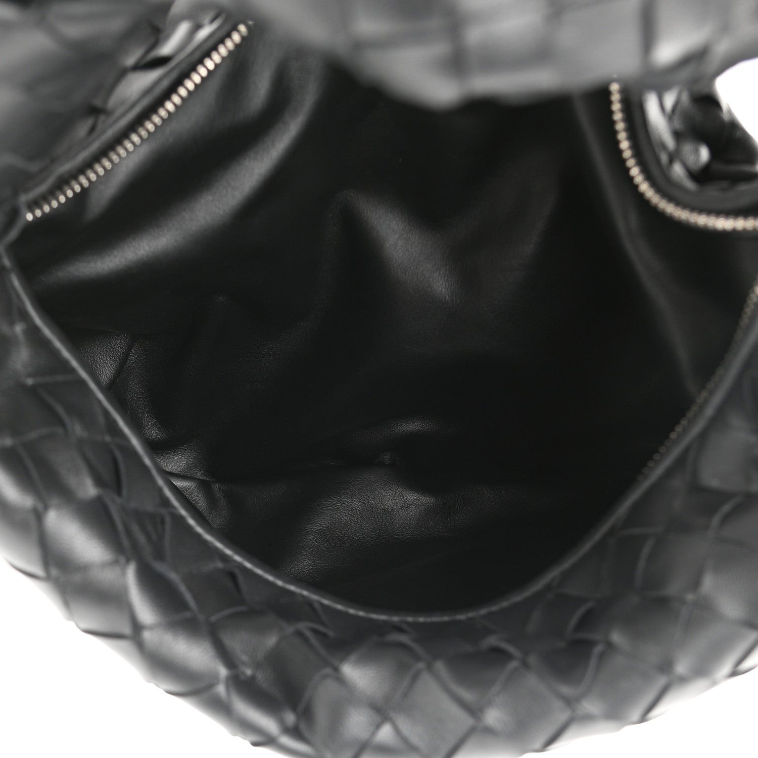 Bottega Veneta Nappa Intrecciato Teen Jodie Hobo Black 5 of 10