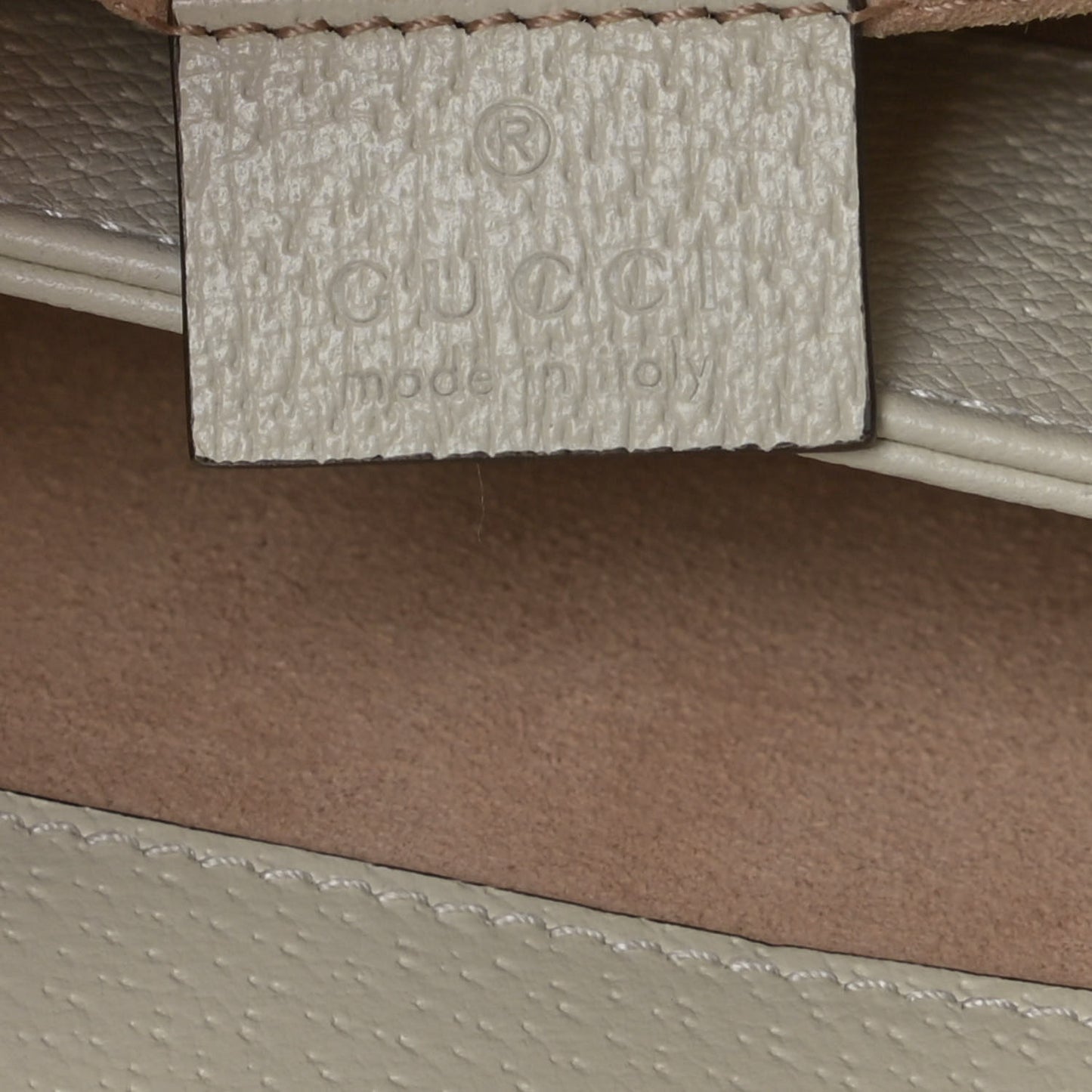 GG Supreme Monogram Flora Web Small Ophidia Chain Shoulder Bag White