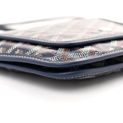 Goyard Goyardine Plumet Wallet Clutch Navy 9 of 10