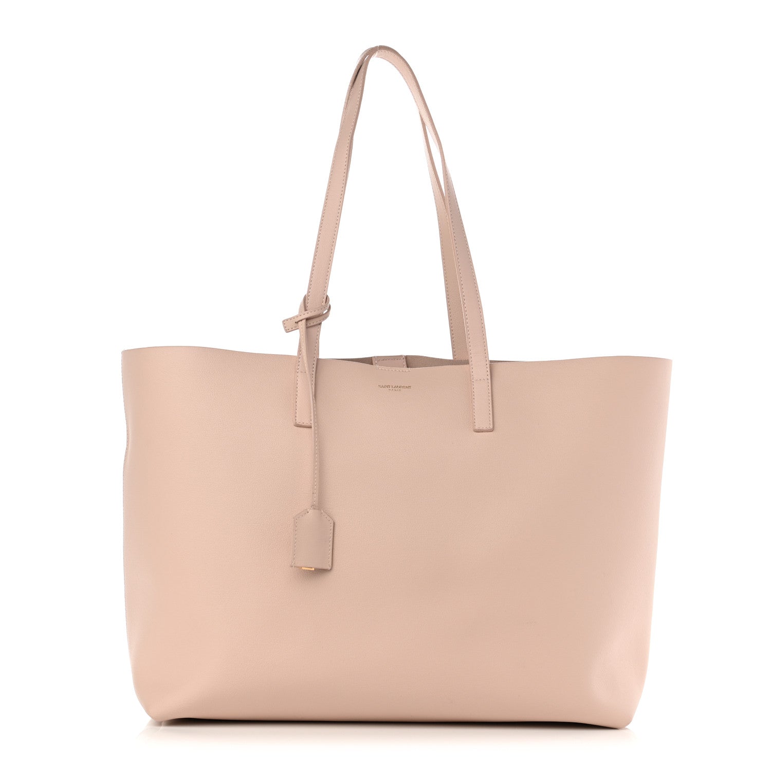 Saint Laurent Calfskin Large Shopping Tote Pale Blush 3 of 13
