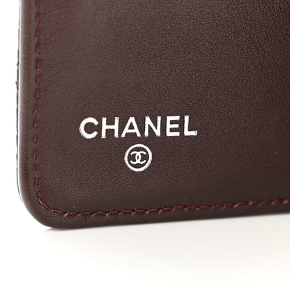 Chanel Caviar Quilted Yen Wallet Black 6 of 8