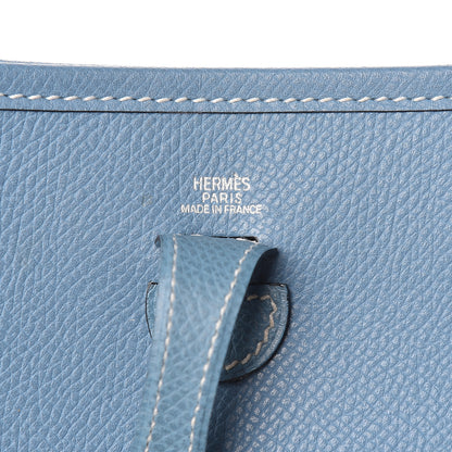 Hermes Epsom Evelyne TPM Blue Jean 6 of 10