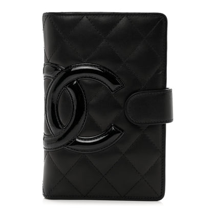 Chanel Calfskin Cambon Zipped Pocket Wallet Black 1 of 11