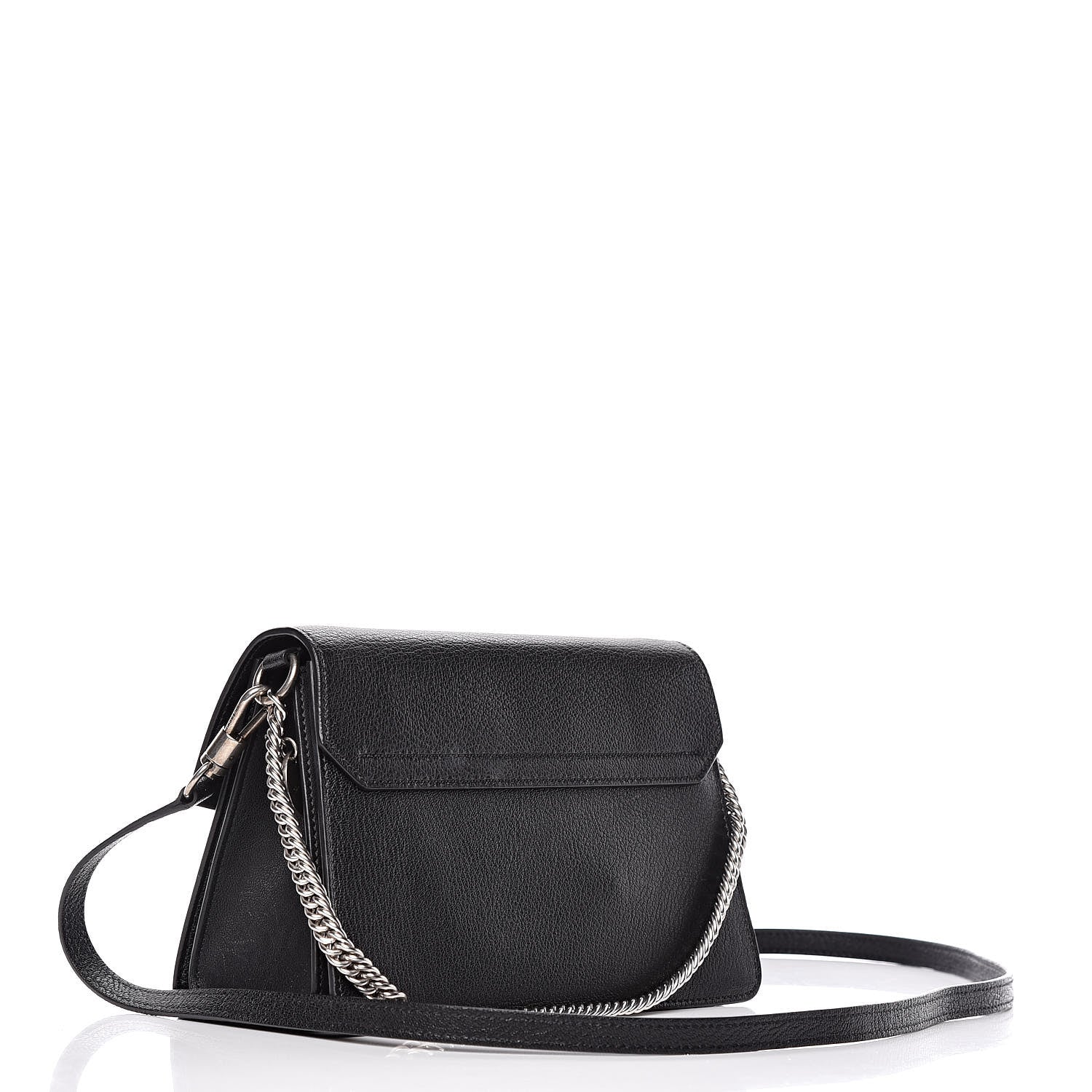 Givenchy Goatskin Small GV3 Shoulder Bag Black 3 of 9