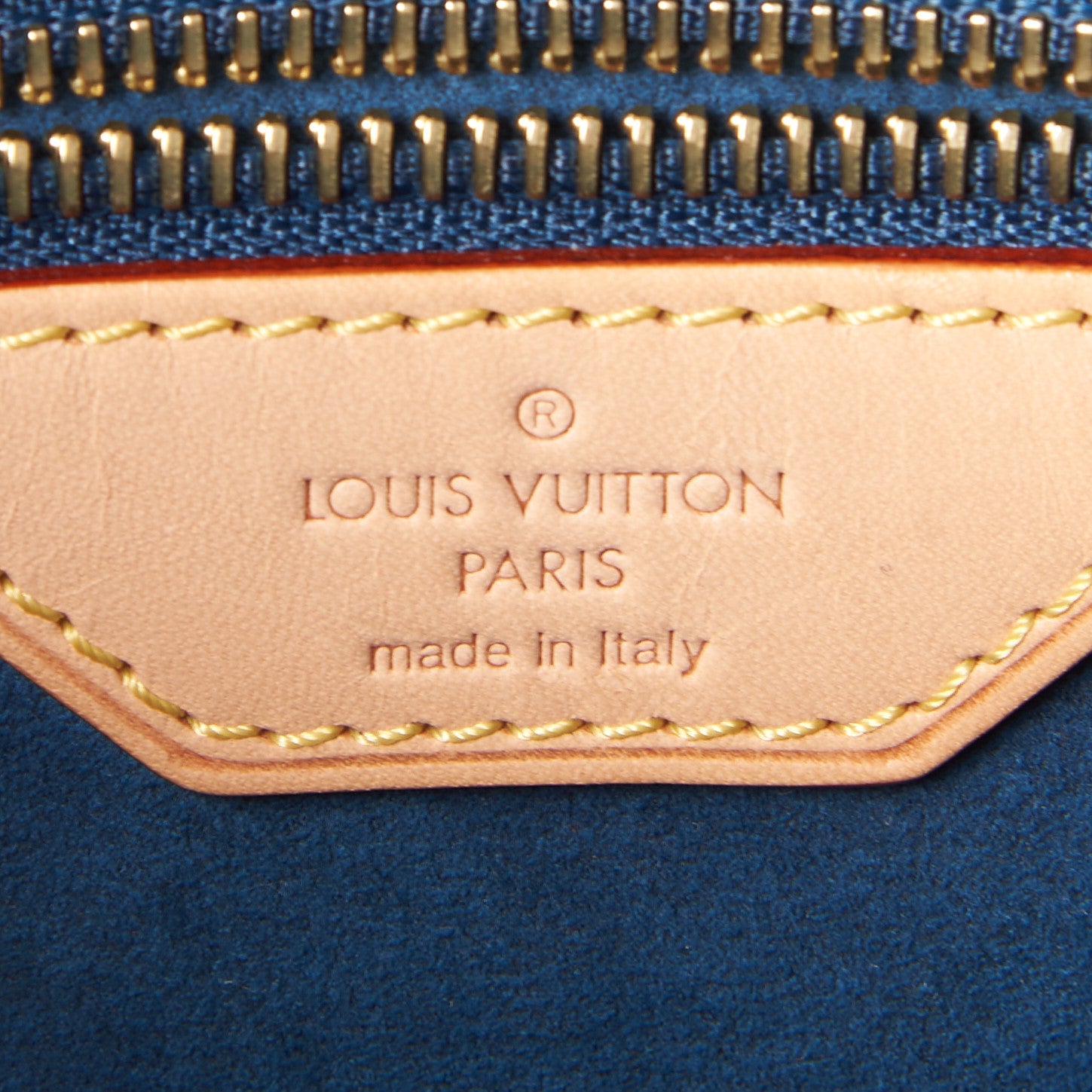 Louis Vuitton Denim Daily GM Gris Blue 6 of 8
