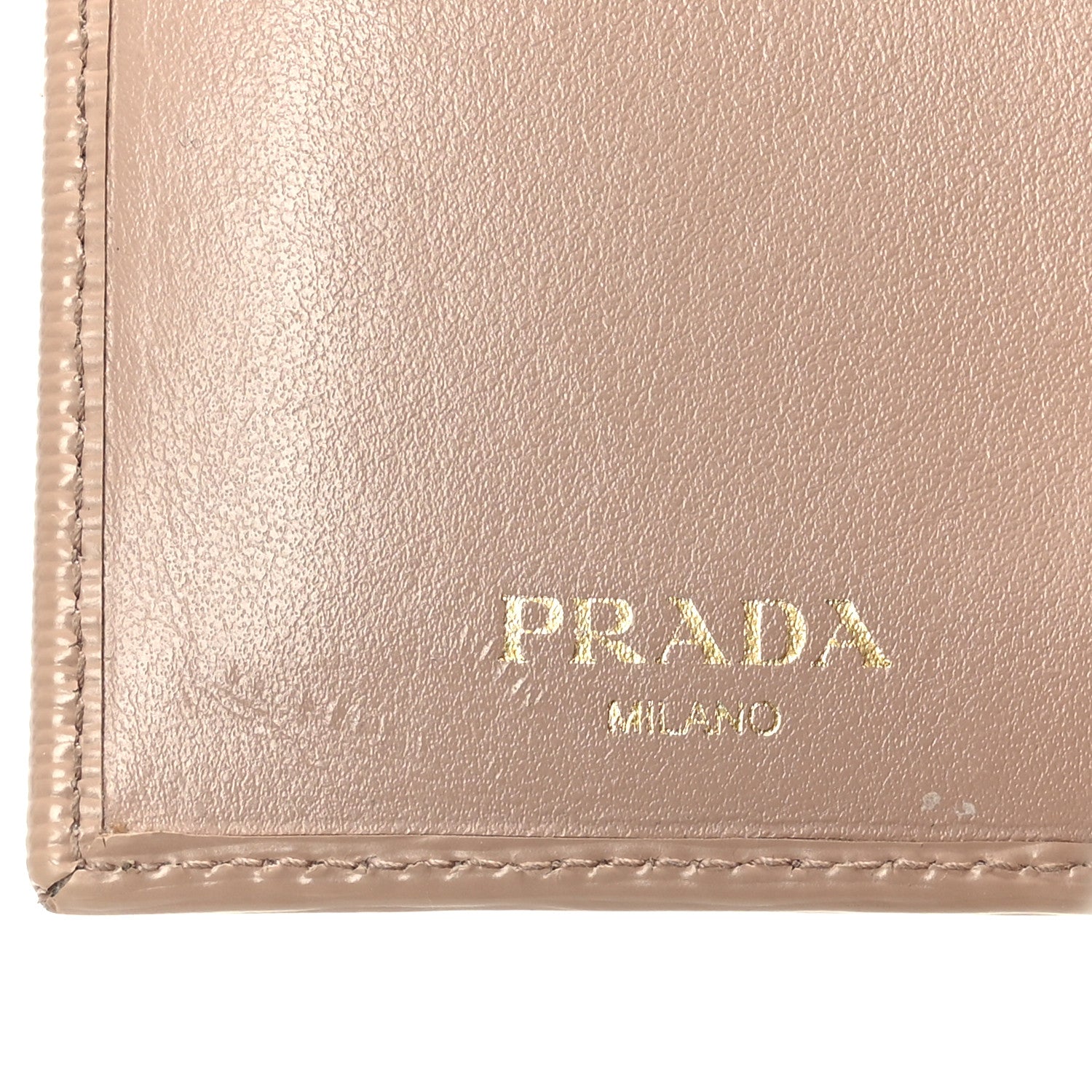 Prada Vitello Move Bi-Fold Card Holder Wallet Cipria 6 of 6