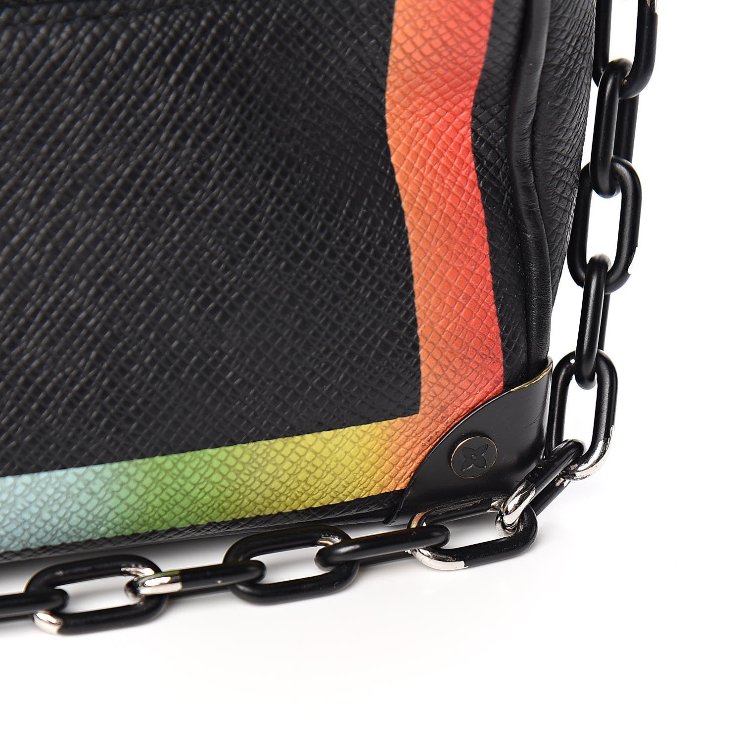 Louis Vuitton Taiga Rainbow Mini Soft Trunk Black 11 of 11