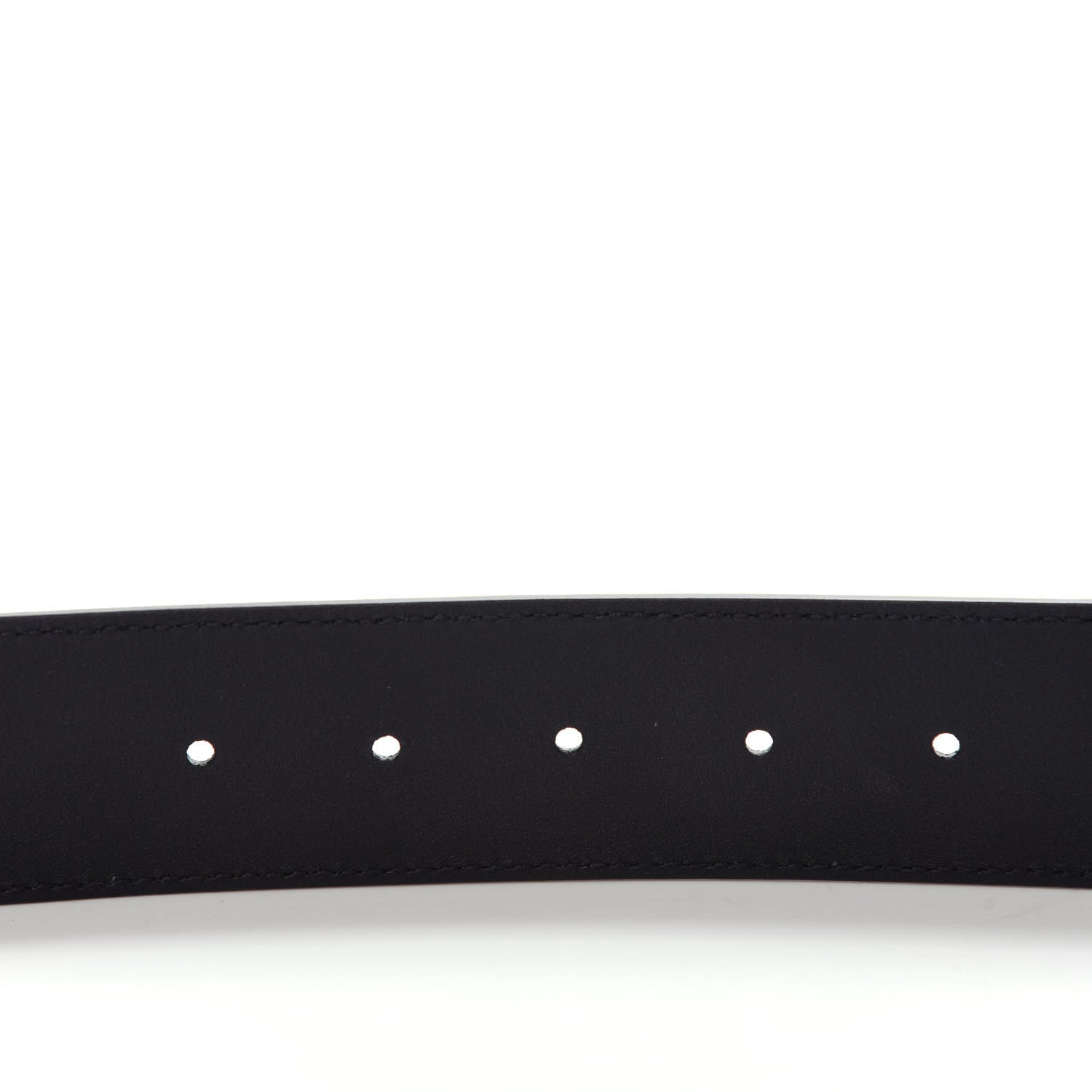 Gucci Plutone Calfskin Double G 40mm Belt 70 28 Black 4 of 6