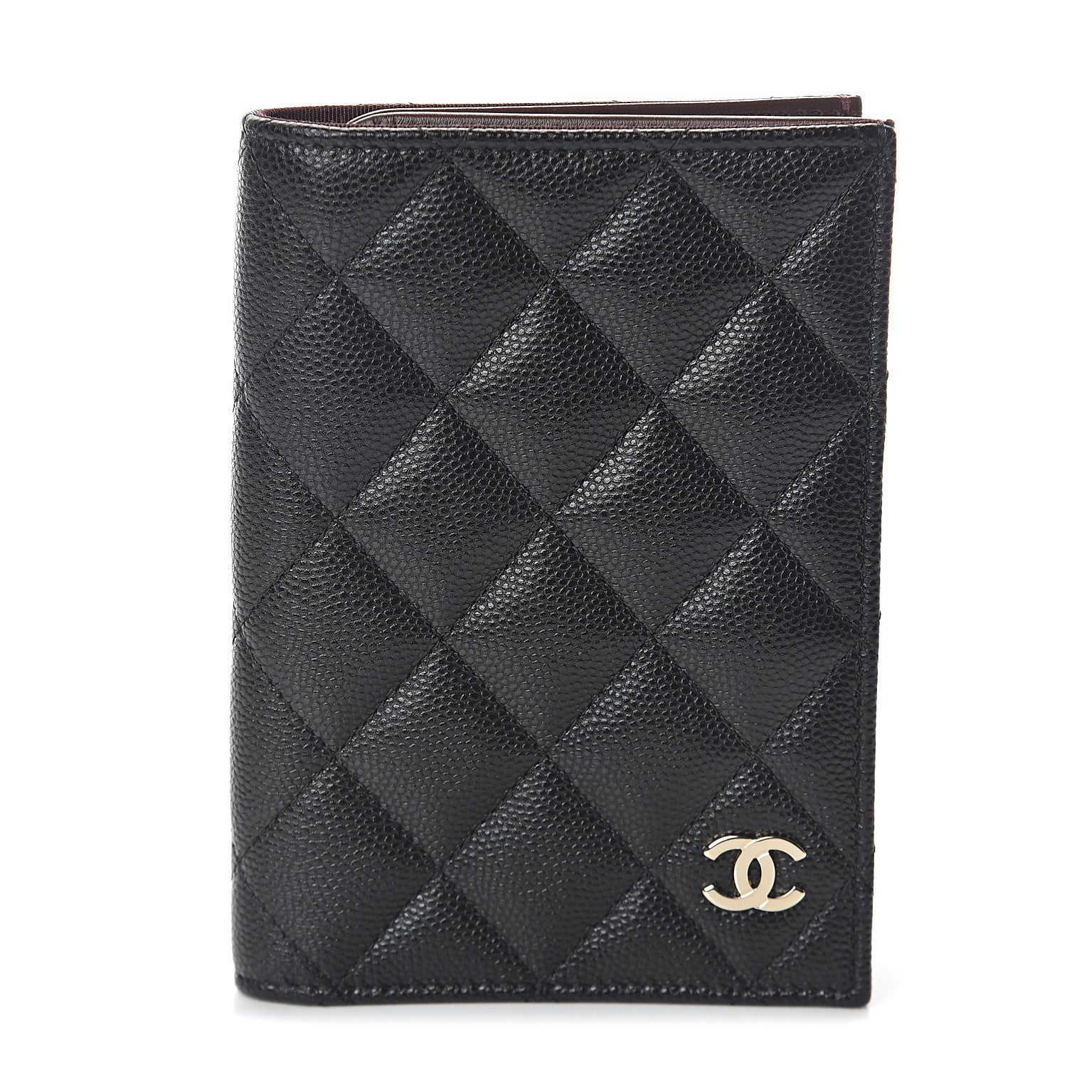 Chanel Caviar Quilted Passport Holder Black 1 of 6