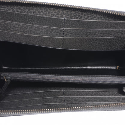 Gucci Guccissima Bamboo Tassel Zip Around Wallet Grey 5 of 7