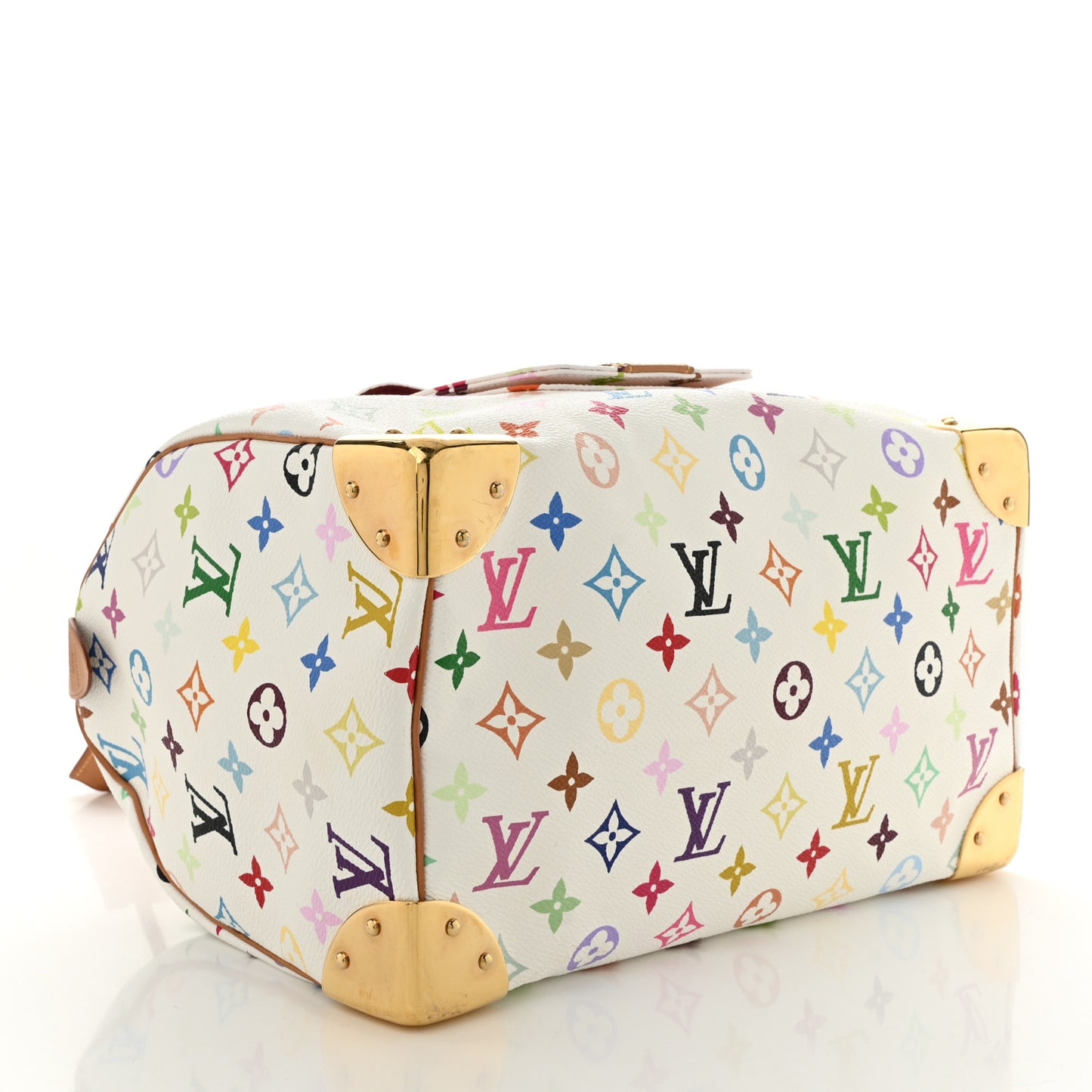 Monogram Multicolor Speedy 30 White
