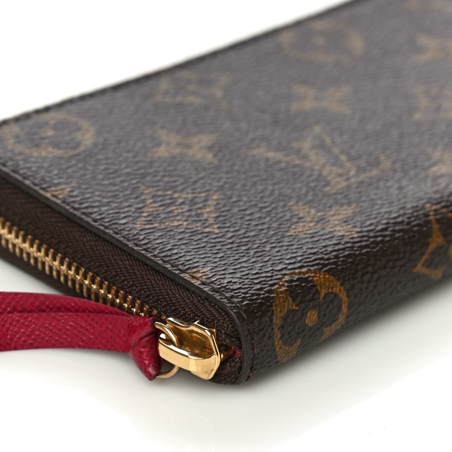 Monogram Clemence Wallet Fuchsia