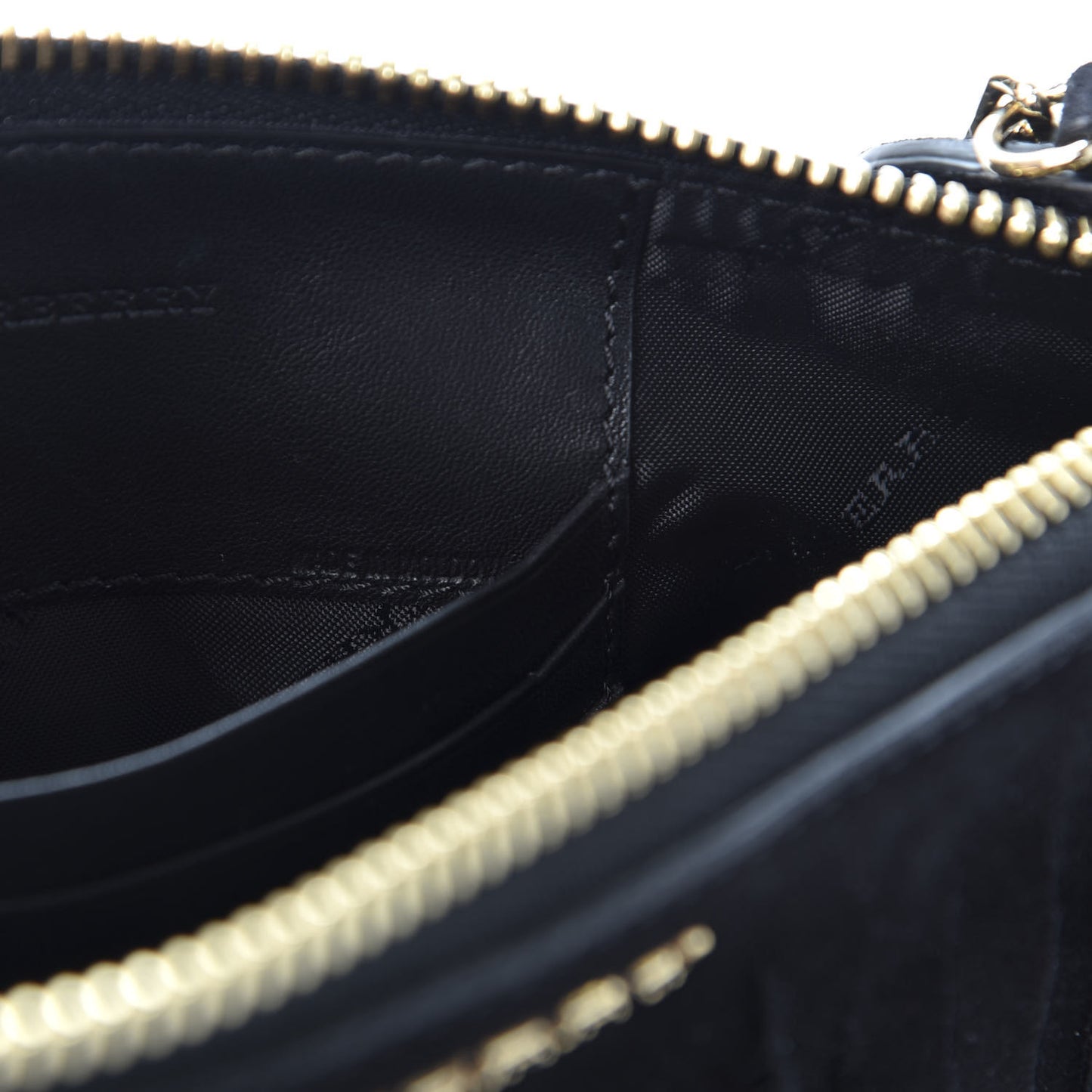 Suede Fringe Peyton Crossbody Clutch Bag Black