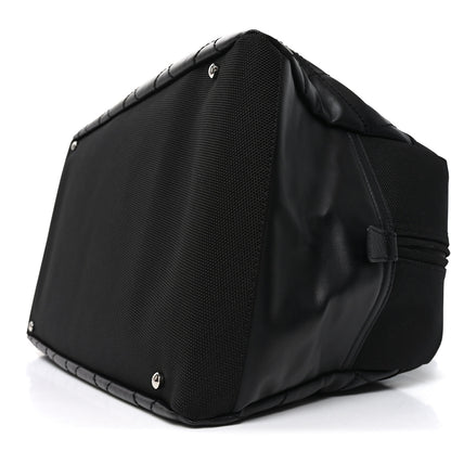 Chanel Coated Canvas Quilted Paris Biarritz Bowler Black 10 of 10