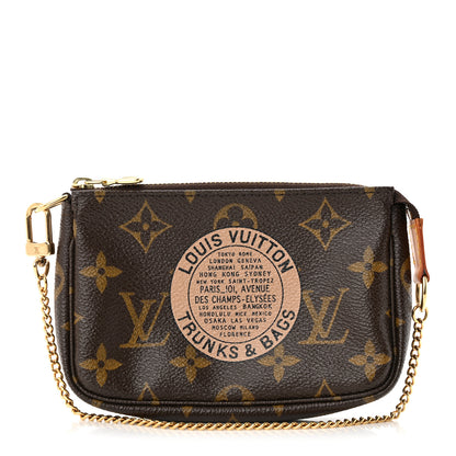 Louis Vuitton Monogram Complice Trunks and Bags Mini Pochette Accessories Beige 1 of 12