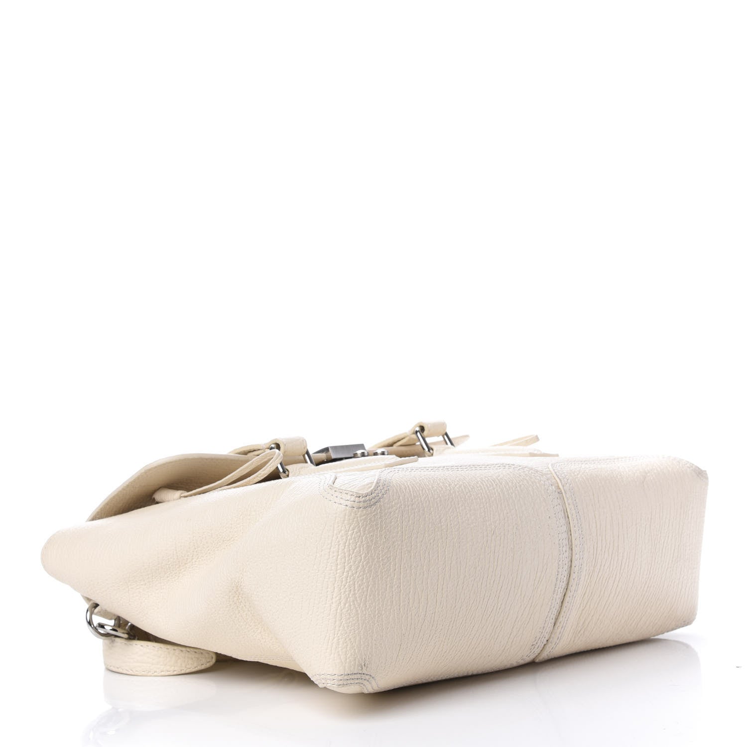 3.1 Phillip Lim 3.1 Textured Calfskin Medium Pashli Satchel Milk 5 of 11