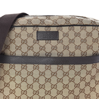 Gucci Monogram Messenger Bag Dark Brown 7 of 9