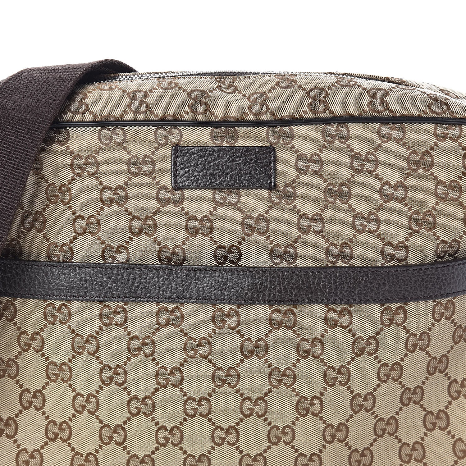 Gucci Monogram Messenger Bag Dark Brown 7 of 9
