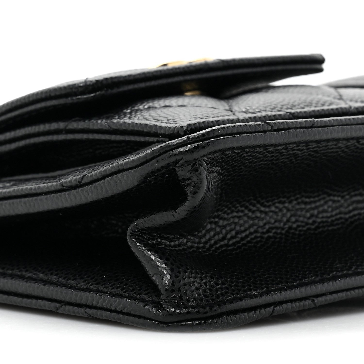 Chanel Caviar Quilted Polly Pocket Pouch Black 9 of 9