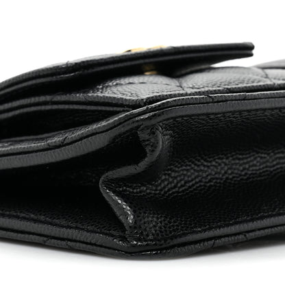 Chanel Caviar Quilted Polly Pocket Pouch Black 9 of 9