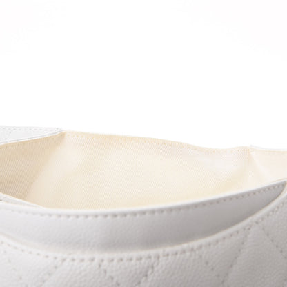 Chanel Caviar Quilted Timeless Accordion Flap White 8 of 15