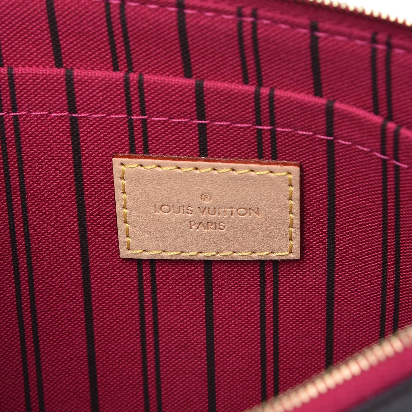 Monogram Neverfull MM GM Pochette Pivoine