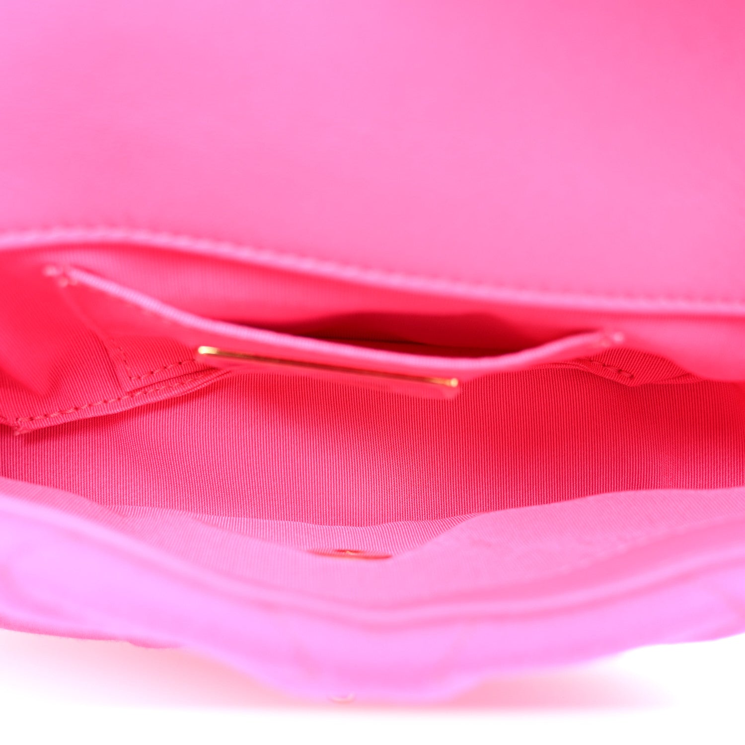 Chanel Jersey Quilted Chanel 19 Waist Bag Pink 5 of 10