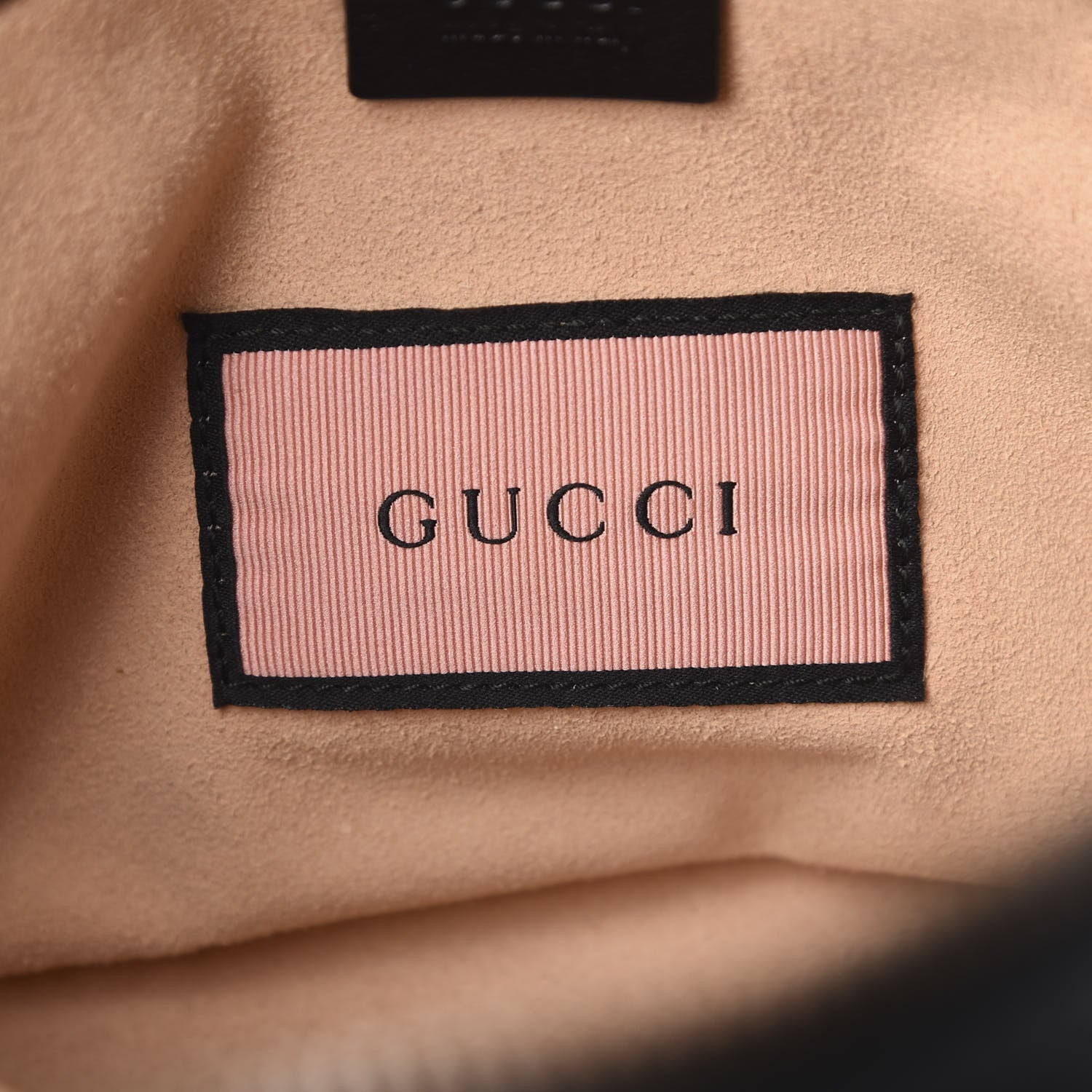 Gucci Calfskin Matelasse GucciGhost Medium GG Marmont Chain Shoulder Bag Black New Acquamarine 8 of 11