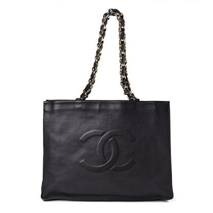 Chanel Lambskin CC Shoulder Bag Black 1 of 13