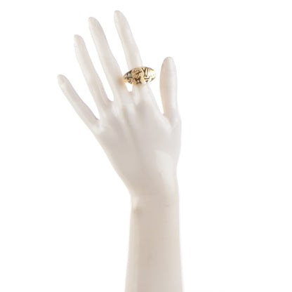 Louis Vuitton Resin Swarovski Inclusion Ring S Transparent 2 of 5