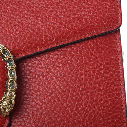 Gucci Calfskin Mini Dionysus Chain Wallet Hibiscus Red 11 of 14
