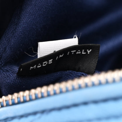 Miu Miu Nappa Matelasse Mini Backpack Blue 7 of 13