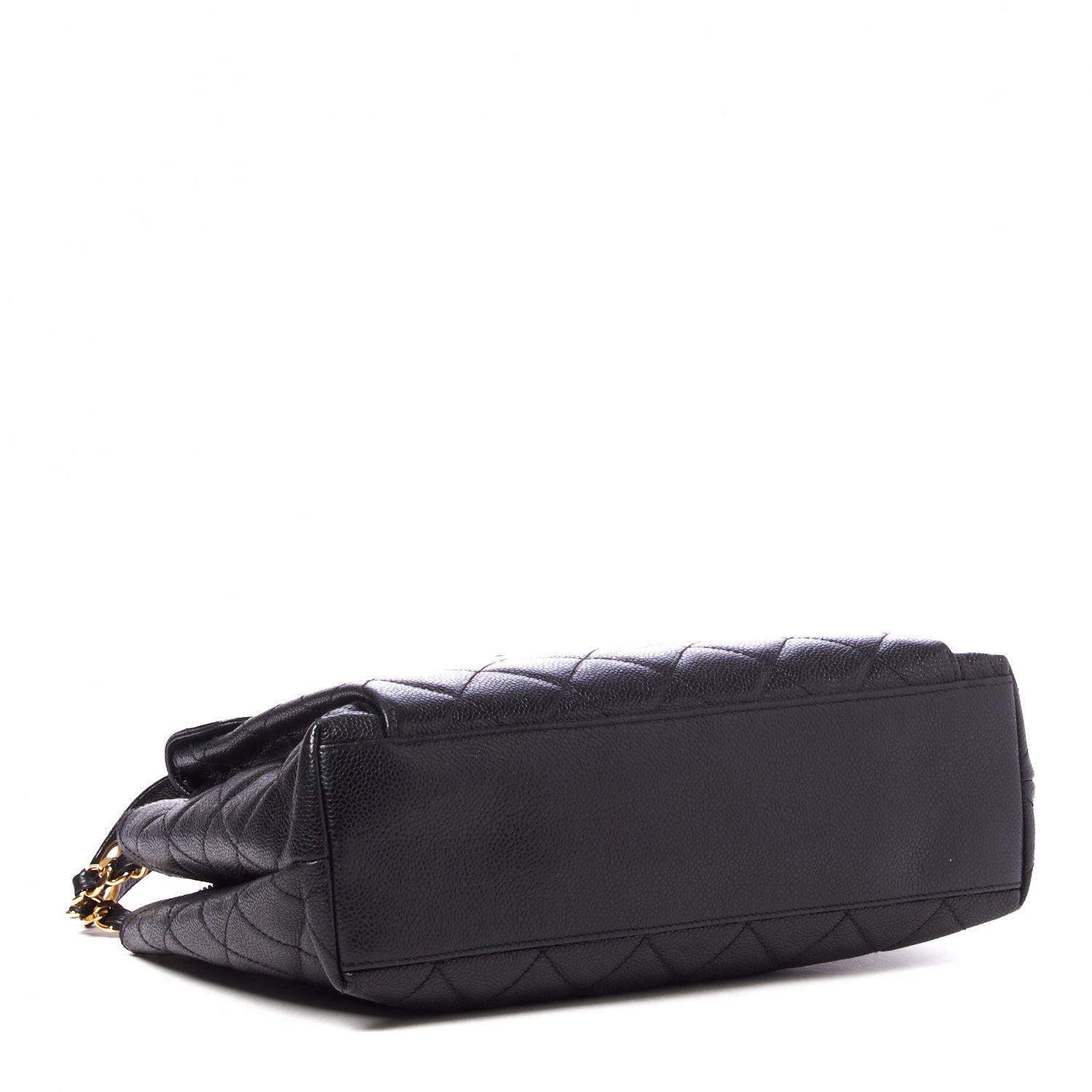 Chanel Caviar Quilted Flap Shoulder Bag Black 3 of 10