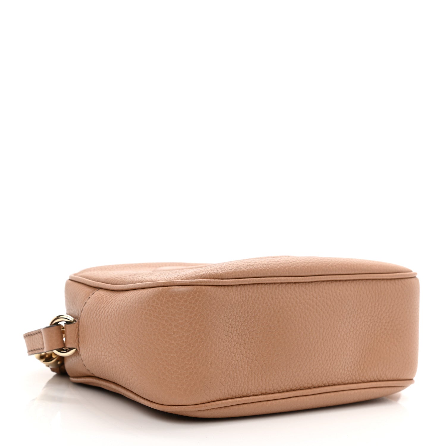 Gucci Pebbled Calfskin Small Soho Disco Bag Camelia 3 of 7