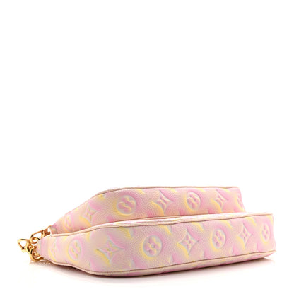 Louis Vuitton Empreinte Monogram Summer Stardust Multi Pochette Accessories Pink 4 of 9