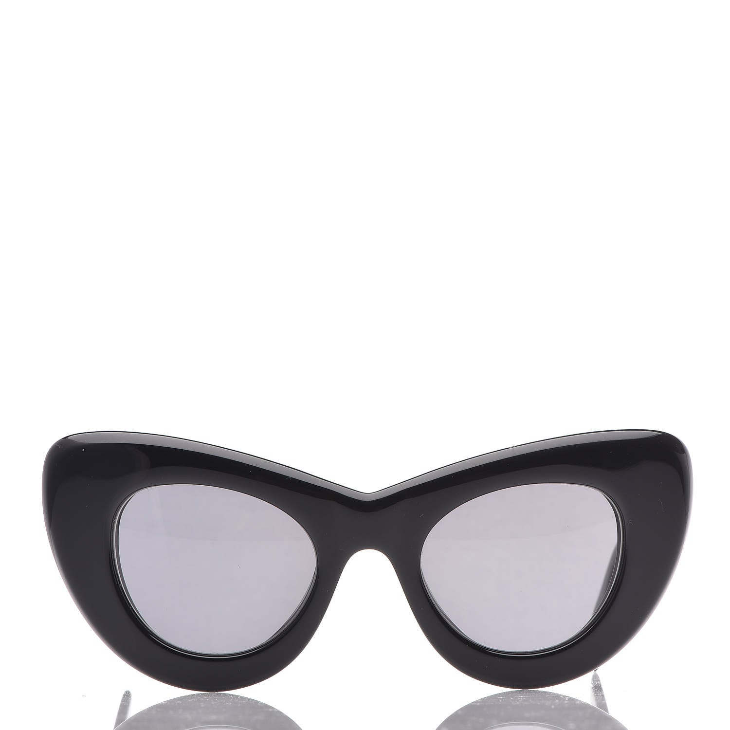 Celine Papillon Cat Eye Sunglasses CL 41055/S Black 2 of 7