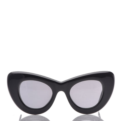Celine Papillon Cat Eye Sunglasses CL 41055/S Black 2 of 7