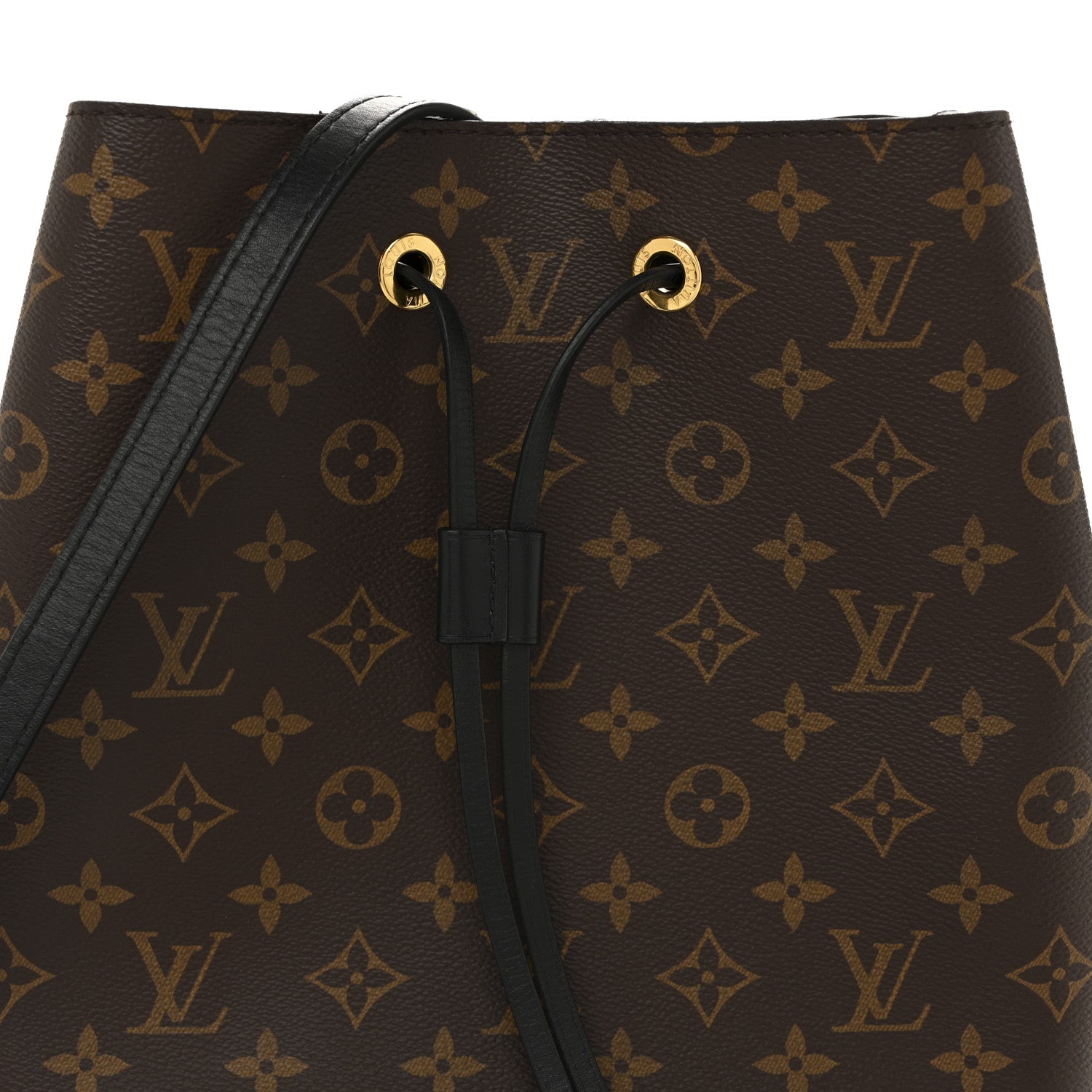 Louis Vuitton Monogram Neonoe MM Black 8 of 12