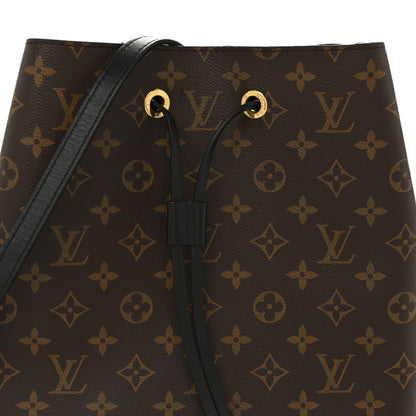 Louis Vuitton Monogram Neonoe MM Black 8 of 12