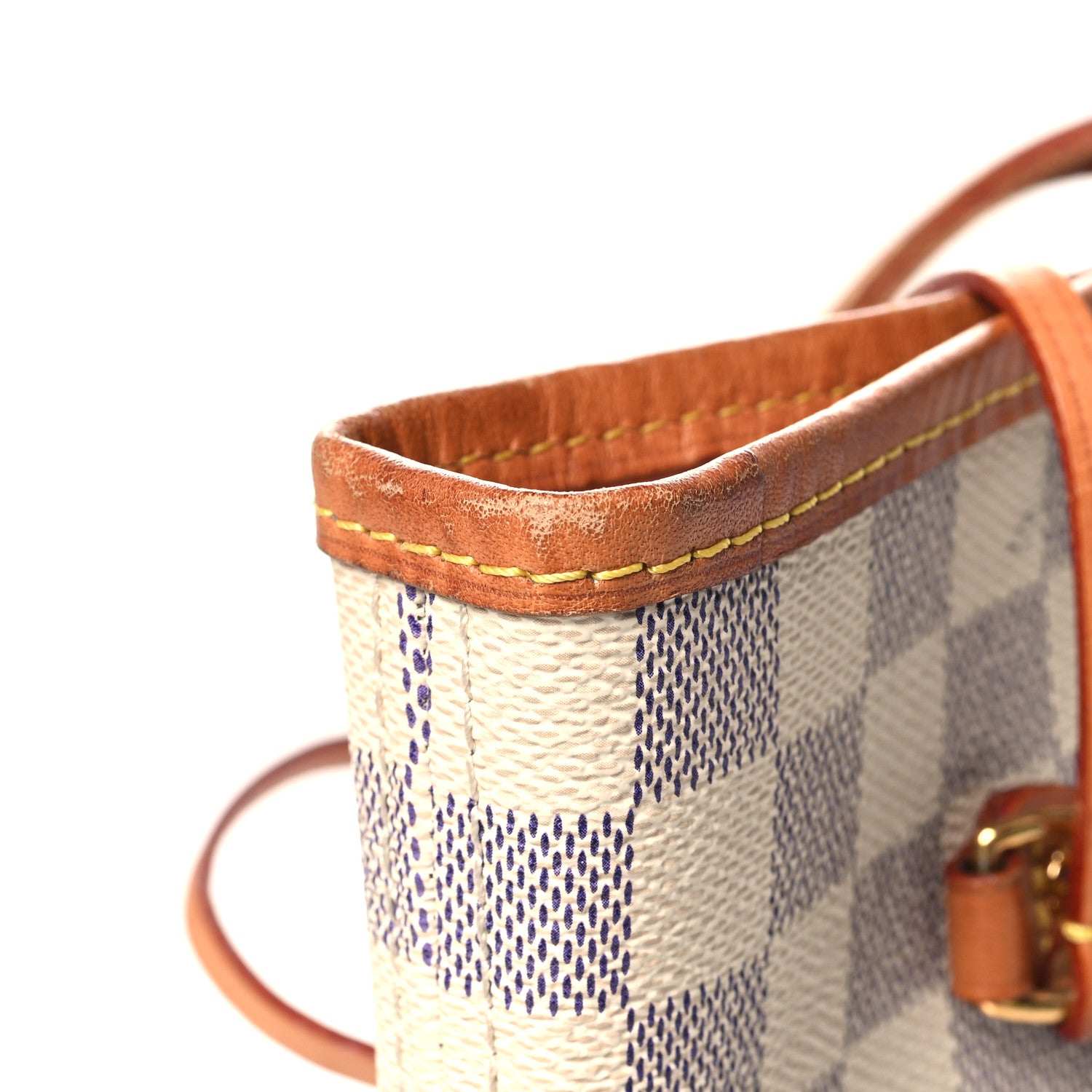 Louis Vuitton Damier Azur Neo Neverfull MM Rose Ballerine 12 of 12