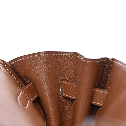 Hermes Taurillon Clemence Birkin 35 Gold 22 of 45