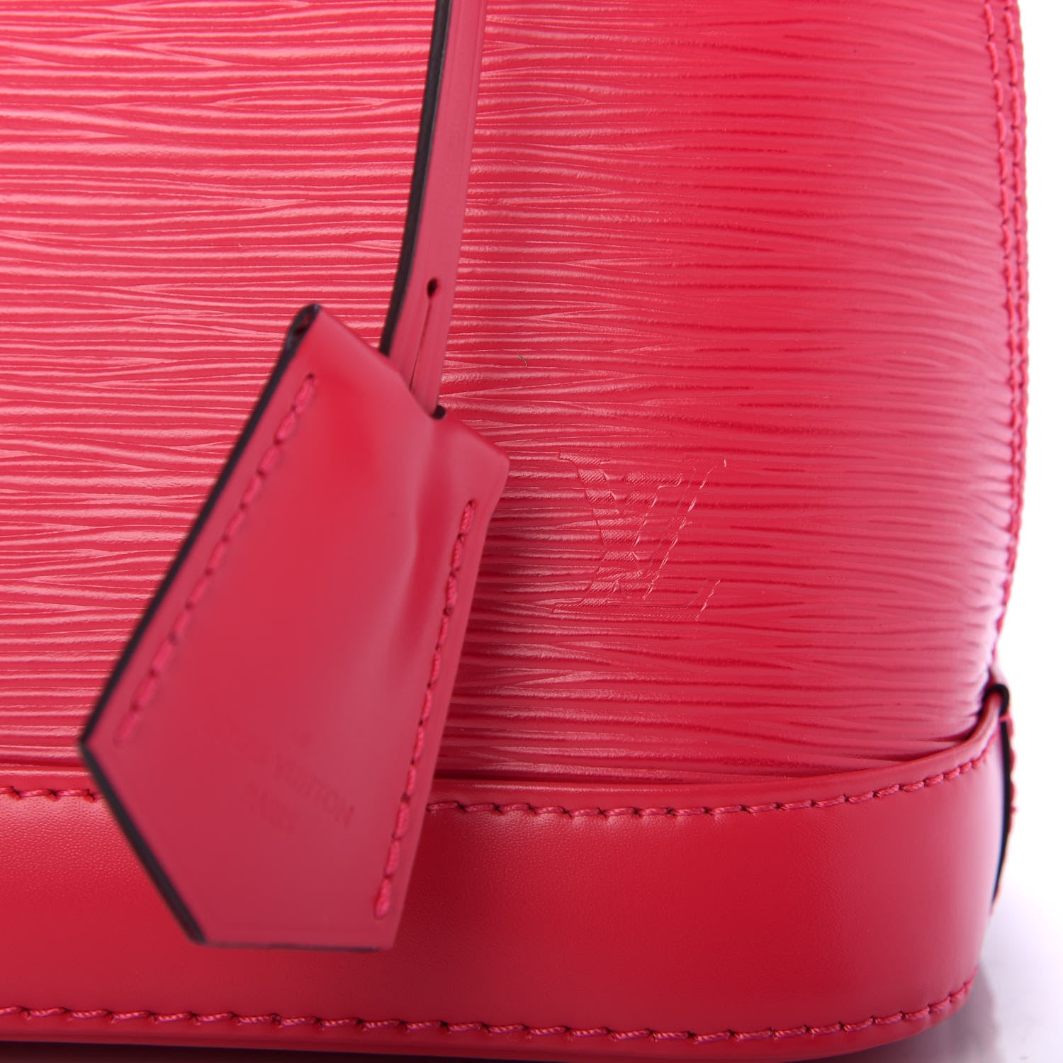 Louis Vuitton Epi Jacquard Alma BB Rose Pondicherry 8 of 10